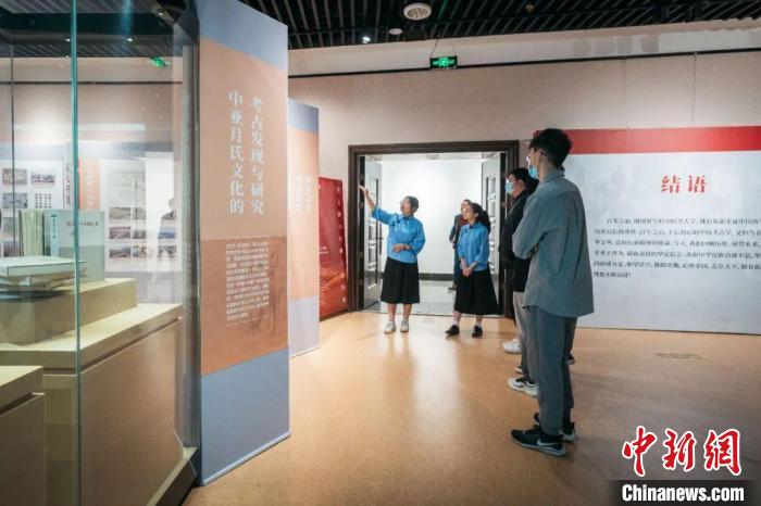 “丝路丹心——黄文弼与丝绸之路”特展在安博·(中国)体育官方网站开展。　马骞 摄